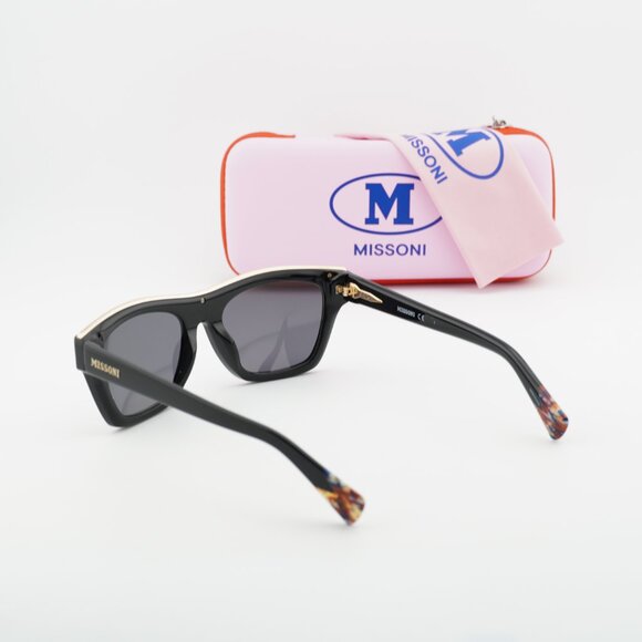 Missoni MIS 0067/S 0807 IR Cat Eye Sunglasses - Black/Grey main image 6